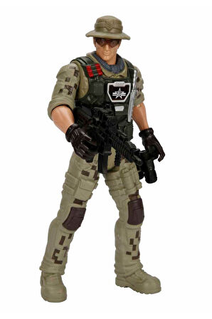 Büyük Maceralara Büyük Figür: Soldier Force Asker Figür 32 cm