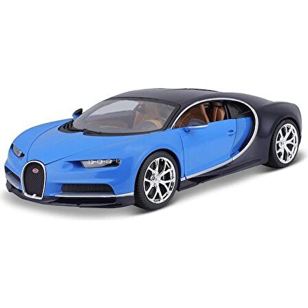 Bburago Bugatti Chiron Mavi 1/18 Model Araba