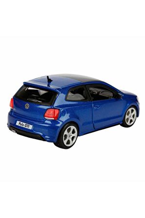 Hem Çocuklar Hem de Yetişkinler için Eğlenceli: 1:24 Volkswagen Polo GTI Mark 5 Model Araba