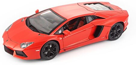 1:18 Lamborghini Aventador LP700-4 Turuncu Model Araba
