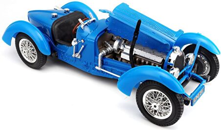 1:18 Bugatti Type 59 1934 Mavi Model Araba