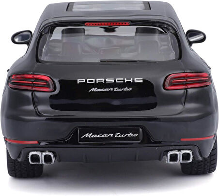 21077 1:24 Porsche Macan Model Araba -Siyah