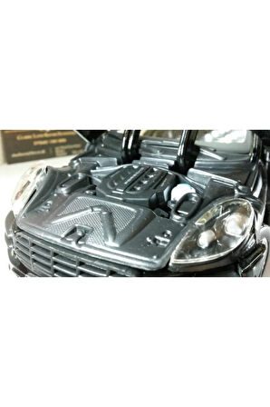 Porsche Macan 1/24 Siyah Model Araba