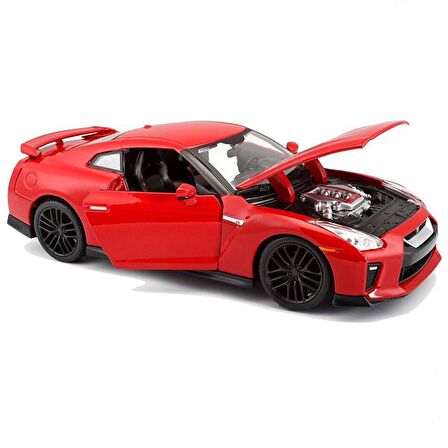 1:24 Nissan GT-R 2017 Model Araba