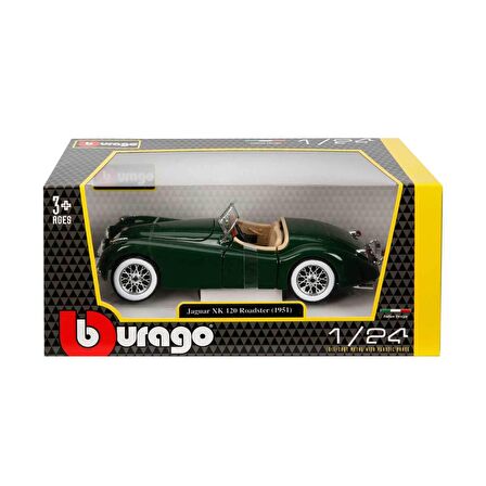 1:24 Jaguar XK 120 Roadster Model Araba