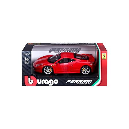 Bburago 1/24 Ölçek Ferrari 458 Italia Model Araba Lisanslı Ürün