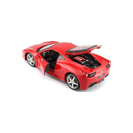 Bburago 1/24 Ölçek Ferrari 458 Italia Model Araba Lisanslı Ürün