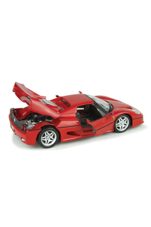 1:24 Ferrari F50 Diecast Model Araba - Kırmızı | Açılır Kapılı Metal  Araç