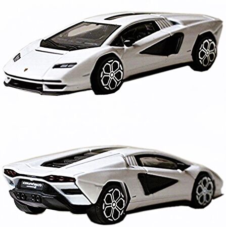 Bburago 1:43 Street Fire - Lamborghini Countach LPI 800-4 Blanc 