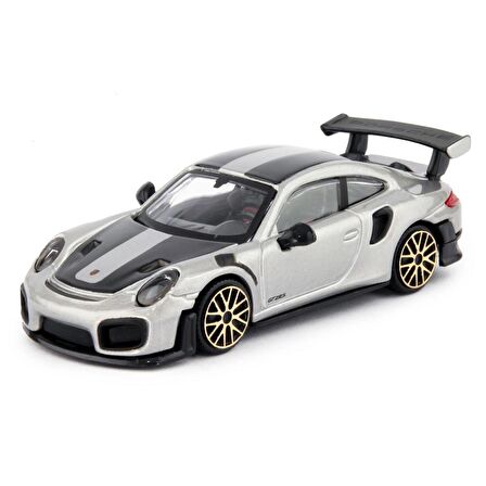 Bburago 1:43 Street Fire - PORSCHE 911 GT2 RS SILVER