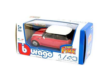 Bburago 1:43 Street Fire - MINI COOPER