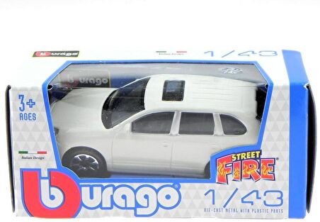 Bburago 1:43 Street Fire - PORSCHE CAYENNE TURBO