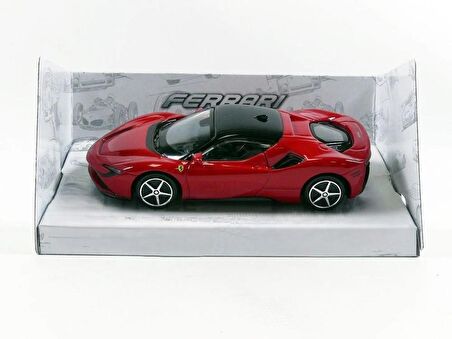 Burago 1/43 Ölçek Ferrari SF90 STRADALE Model Araba