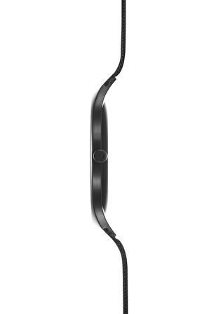 Obaku Denmark V306GXBBMB Quartz Hasır Siyah Safir Cam 40 mm Erkek Kol Saati