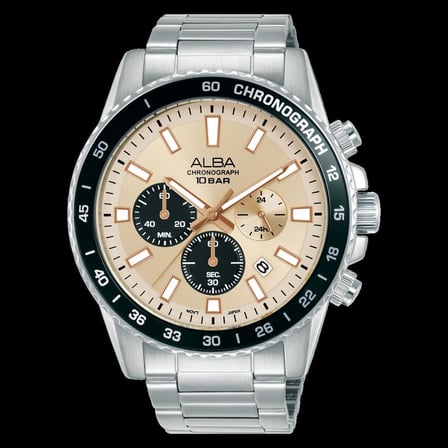 AT3L09X1  Alba Quartz Çelik Gri 10 ATM 45 mm Erkek Kol Saati
