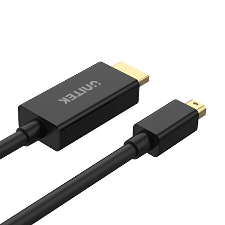 UNITEK MINI DISPLAYPORT TO HDMI DÖNÜŞTÜRÜCÜ 2MT 4K 30Hz (V1152A)