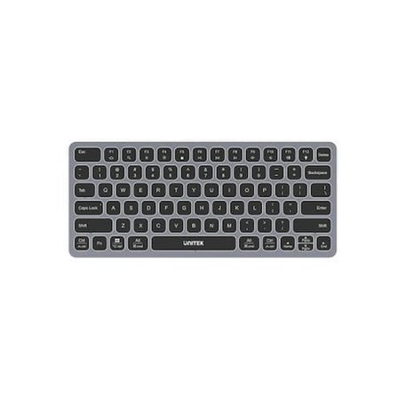 UNITEK D1092A 9-IN-1 USB-C HUB GRİ KABLOLU KLAVYE
