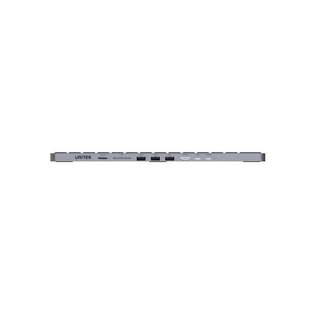 UNITEK D1092A 9-IN-1 USB-C HUB GRİ KABLOLU KLAVYE