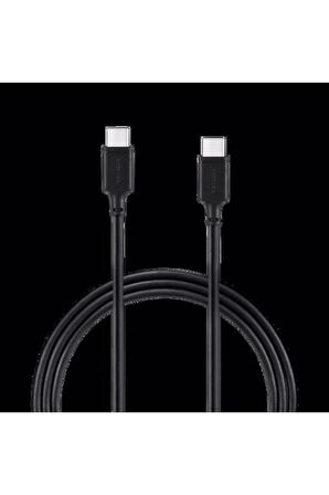 Zero Usb-c To Usb-c Siyah Kablo 1m