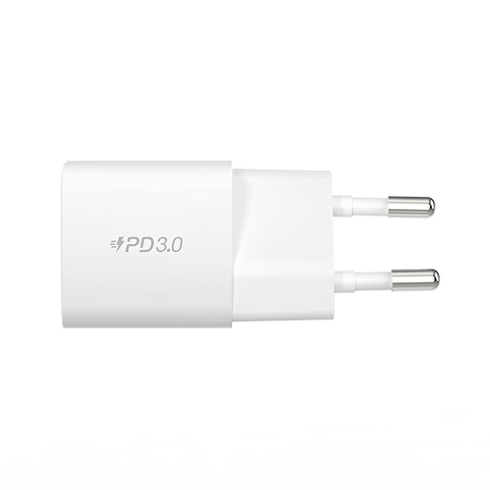 Momax ONEPLUG Mini USB-C Şarj Cihazı(20W) BEYAZ