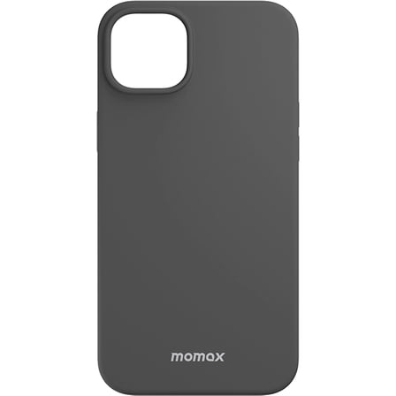 Momax iPhone 14 Plus MagSafe Uyumlu Siyah Silikon Kılıf