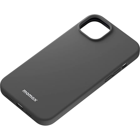 Momax iPhone 14 Plus MagSafe Uyumlu Siyah Silikon Kılıf