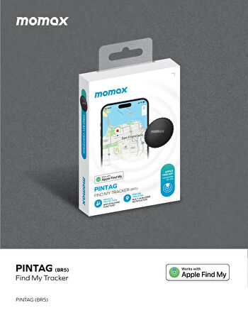 MOMAX PINTAG FIND MY TRACKER-BR5 YELLOW