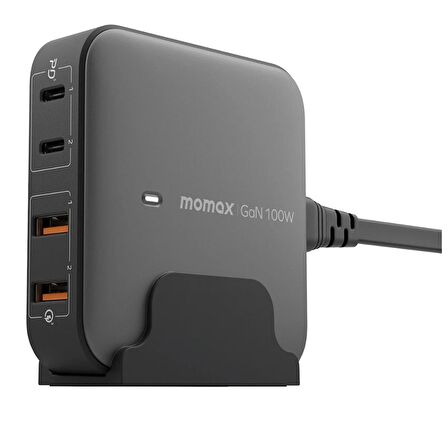 Momax Oneplug 100W 4-Port Gan Desktop Charger