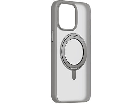 MOMAX MRAP23ME iPhone 15 Pro Roller Magsafe Kılıf Uzay Grisi