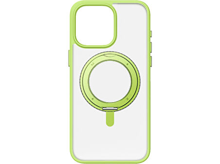 MOMAX MRAP23XLG iPhone 15 Pro Max Magsafe Kılıf Yeşil
