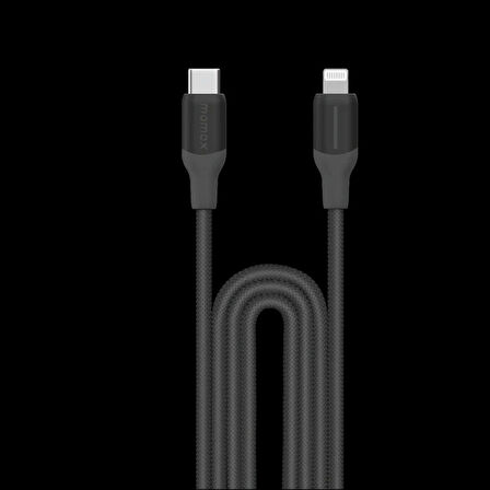 Momax 1-Link Flow CL+ USB-C TO Lightning 2.0M Örgülü Kablo