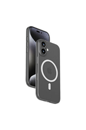 Lite CaseForm Magnetic Case iPhone 16 Plus (Transparent White)