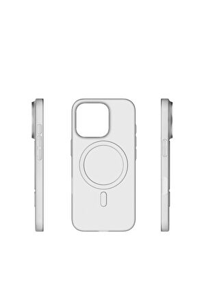 Lite CaseForm Magnetic Case iPhone 16 Pro Max (Transparent White)