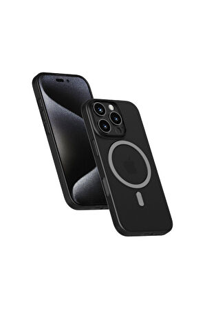 Lite CaseForm Magnetic Case iPhone 16 Pro (Transparent Black)