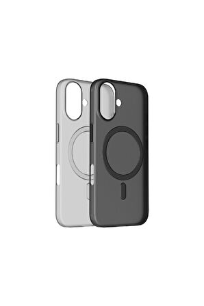 Lite CaseForm Magnetic Case iPhone 16 (Transparent Black)