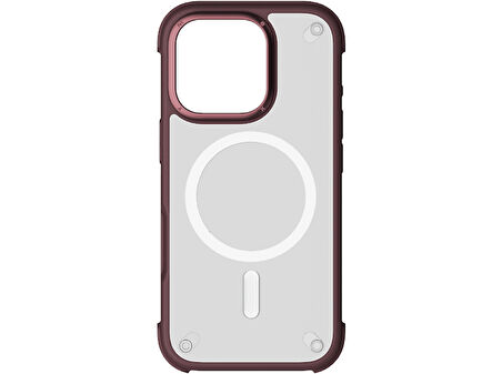 MOMAX MUAP24MU AiR CaseForm Magnetic Case iPhone 16 Pro Telefon Kılıfı Mor