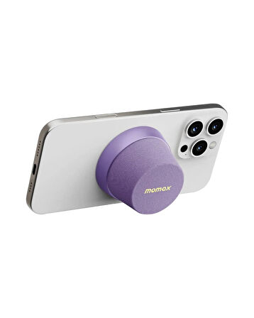 Momax 1-Vibe Go Magnetic Wireless Taşınabilir Kablosuz Hoparlör Purple