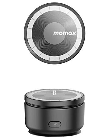 Momax 1-Snap Go Otomatik Vakumlu Manyetik Telefon Standı Titanium