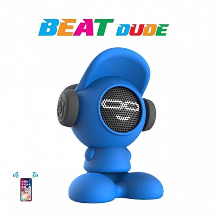 iDance Beat Dude Bluetooth Hoparlör Mavi