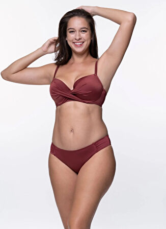 Dorina Kırmızı Kadın Bikini Alt D001704MI010-RD0036