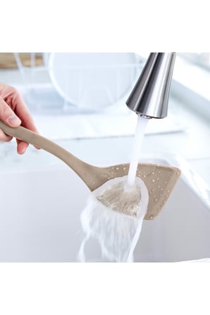 GreenPan Silikon Lasanya Spatula Bej | Platinum Silicone | BPA İçermez | 200°C Isıya Dayanıklı |
