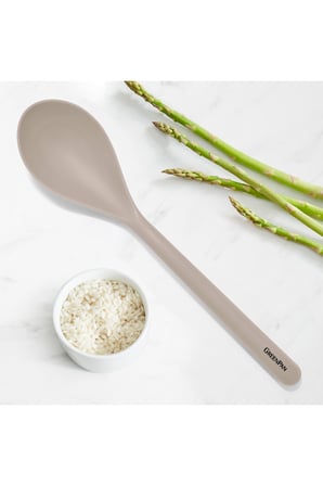 GreenPan Silikon Derin Kaşık Bej | Platinum Silicone | BPA İçermez | 200°C Isıya Dayanıklı |