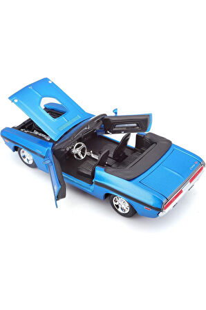Dodge Challenger Rt Conv. 1970 Diecast Araba Dodge Challenger 1970 Model Araba Dicast Dodge RT