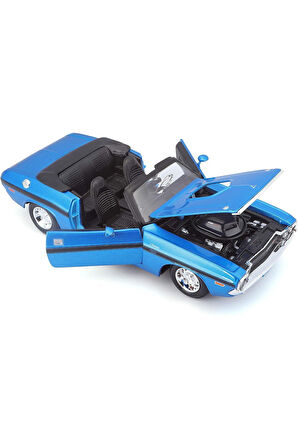 Dodge Challenger Rt Conv. 1970 Diecast Araba Dodge Challenger 1970 Model Araba Dicast Dodge RT