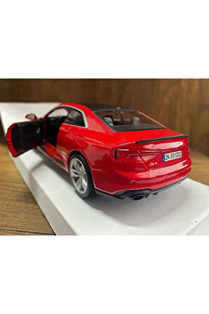 Audi Rs5 1:24 Ölçek Diecast Model Araba Audi RS 5 Diecast Araba AUDİ COUPE KIRMIZI DİECAST
