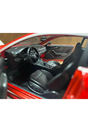 Audi Rs5 1:24 Ölçek Diecast Model Araba Audi RS 5 Diecast Araba AUDİ COUPE KIRMIZI DİECAST