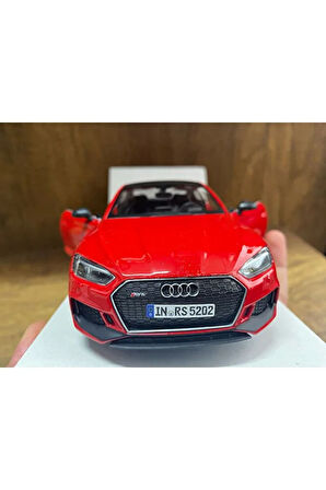 Audi Rs5 1:24 Ölçek Diecast Model Araba Audi RS 5 Diecast Araba AUDİ COUPE KIRMIZI DİECAST