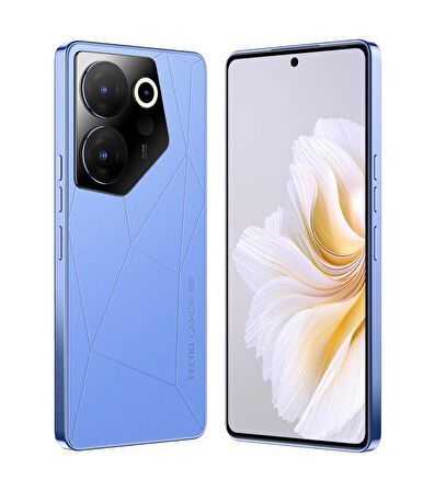 TECNO Camon 20 Premier 5G 8/512 GB Mavi (TECNO Türkiye Garantili)