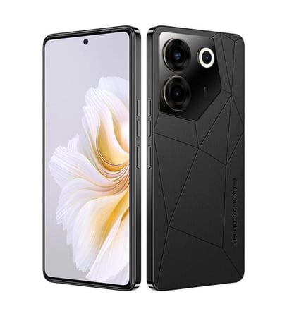 TECNO Camon 20S Pro 5G 8/256 GB Siyah (TECNO Türkiye Garantili)