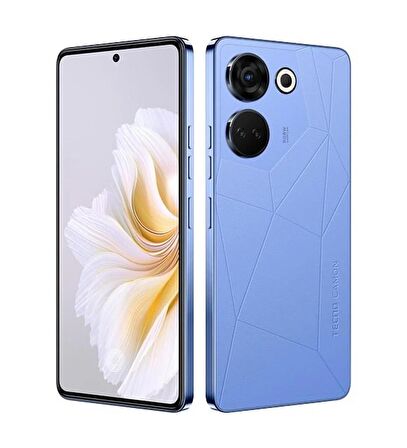 TECNO Camon 20S Pro 5G 8/256 GB Mavi (TECNO Türkiye Garantili)